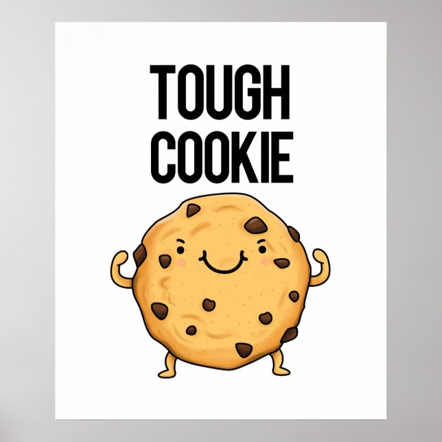Poster Cookie Funny Cookie Pun (Frente)