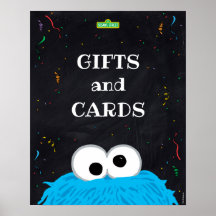Cookie Monster | Presentes de 1º Aniversário e Sin
