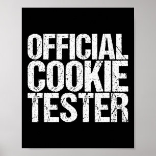 Poster Cookie Oficial Tester King Natal