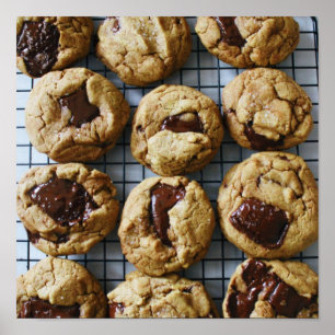 Poster Cookies Chip de Chocolate
