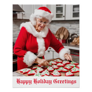 Pôster Cookies de Natal