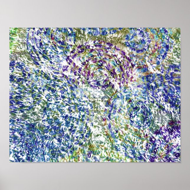 Poster Cool, modern, trendy colorful abstract background (Frente)