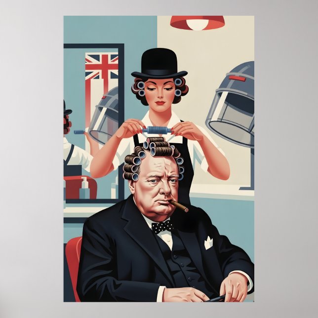 Poster Cool Winston Churchill (Frente)