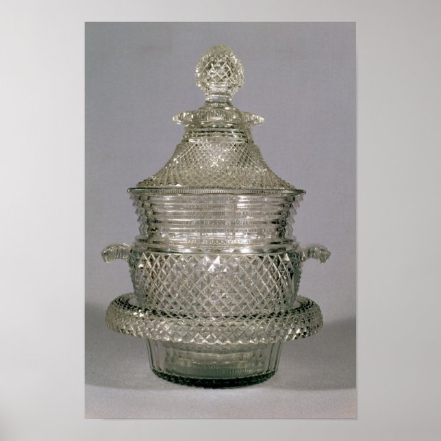 Poster Cooler de vinho, c.1815-20 (Frente)