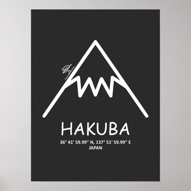Poster Coordena Hakuba Japão (Frente)