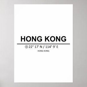 Poster Coordena Hong Kong