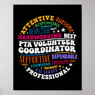 Poster Coordenador Voluntário da Associação de Pais e Pro