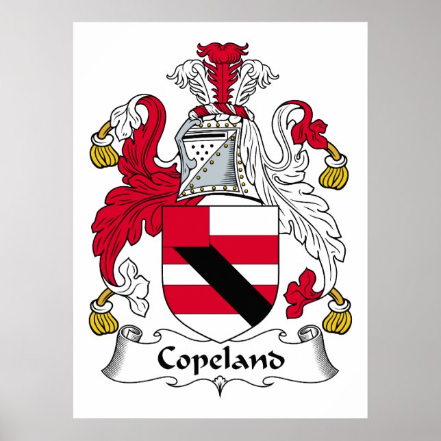 Pôster Copeland Family Crest (Frente)