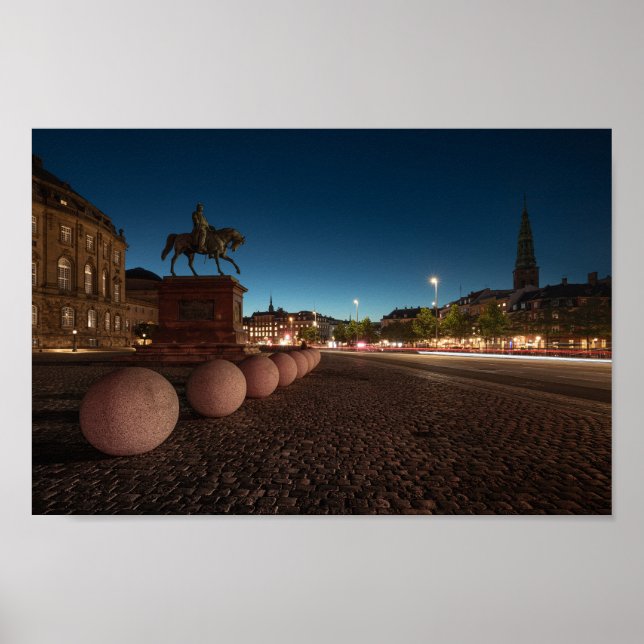 Poster Copenhaga Dinamarca (Frente)