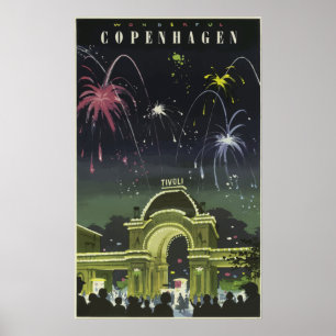 Poster Copenhaga - Dinamarca