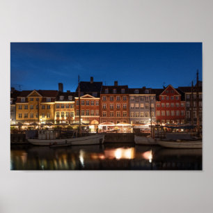 Poster Copenhaga Dinamarca