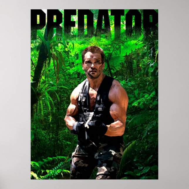 Poster Cópia de Predador (Frente)