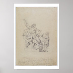 Poster Cópia do Laocoon, para o Cyclopedia de Rees, 1815