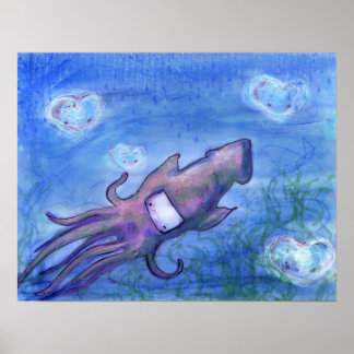 Poster Cópia gigante e medusa