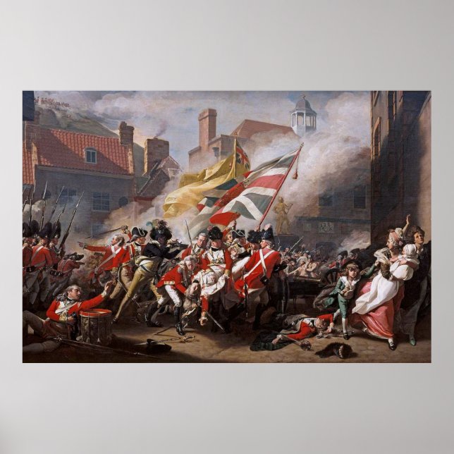 Poster Copley / The Death of Major Peirson (Frente)