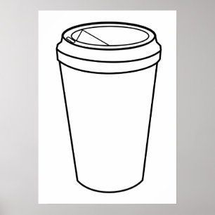 Poster Copo de café (o papel À-Vai)
