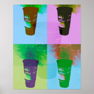 Poster copos de pop
