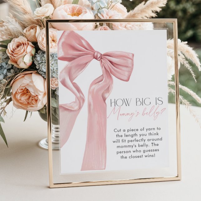 Poster Coquete Elegante de Arco rosa como grande é a barr (Criador carregado)