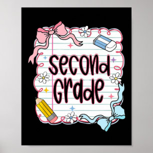 Poster Coquete Segunda Série De Volta à Escola 2ª Série F