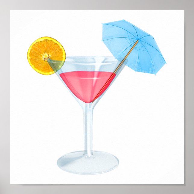 Pôster Coquetel (Frente)