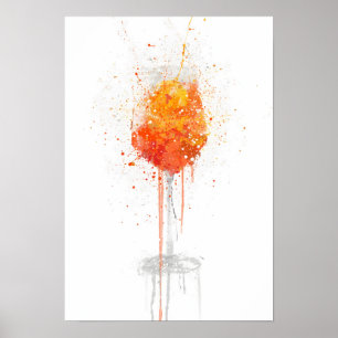 Poster Coquetel Aperol Spritz