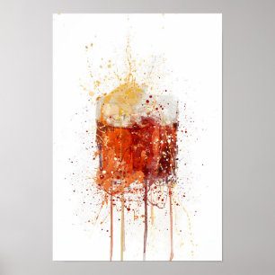 Poster Coquetel Negroni