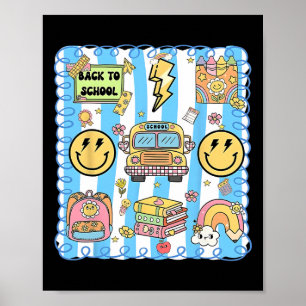 Poster Coquette Arco School Bus Engraçado De Volta Ao Ens