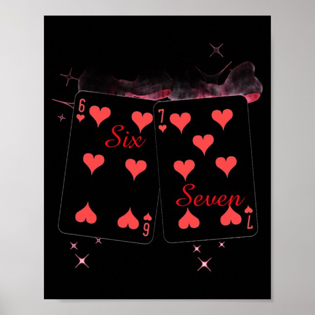 Poster Coquette Bow 67 Six Seven Nk Valentines Day  (Frente)