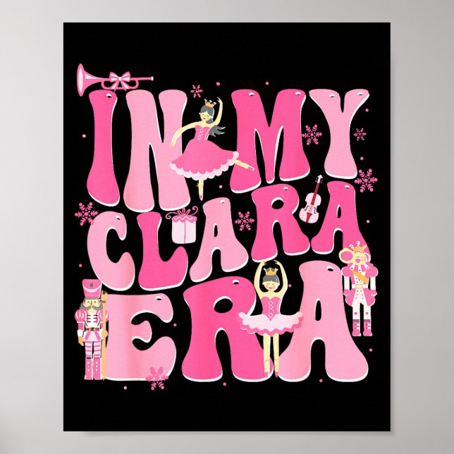 Poster Coquette In My Clara Era Christmas Nutcracker Merr (Frente)