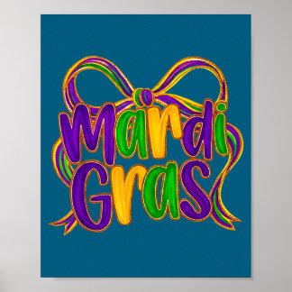 Poster Coquette Mardi Gras 2026 Festival New Orleans Wome