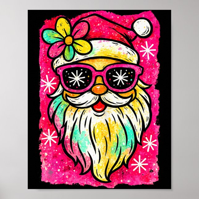 Poster Coquette Nk Gl Santa Merry Christmas Women Girl Ki (Frente)