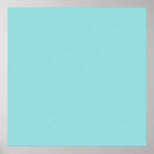 Poster Cor azul do Shell de Limpete Fundo Robin Azul Ovo