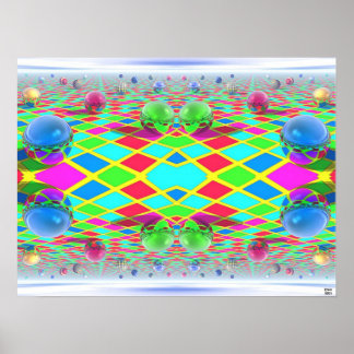 Pôster Cor Cerebral - Loucura