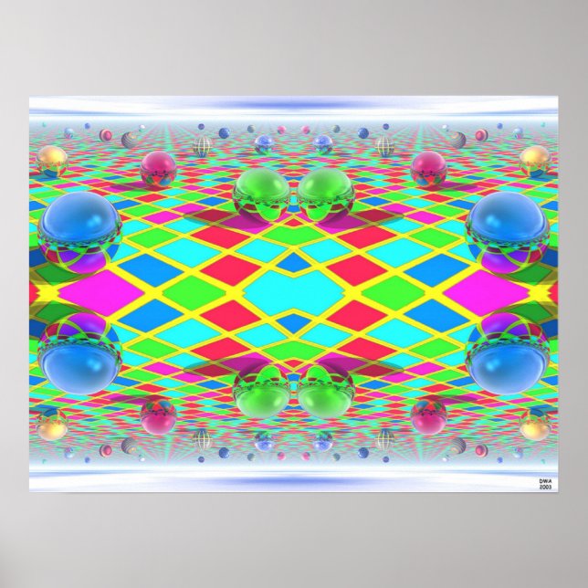 Pôster Cor Cerebral - Loucura (Frente)