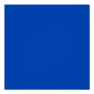 Pôster Cor da chave croma azul