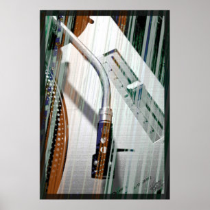 Pôster cor da chuva vinil_0001