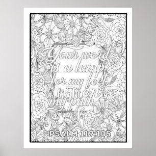 Poster Cor da Escritura-me Bonito