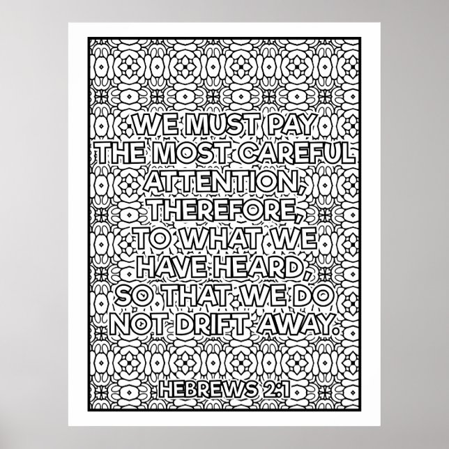Poster Cor da Escritura-me Bonito (Frente)