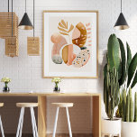 Poster Cor-de-rosa brilhante minimalista elegante Abstrat<br><div class="desc">Você está procurando uma bela abstrato para sua casa? Veja este Abstrato moderno,  minimalista,  Poster cor-de-rosa brilhante.</div>