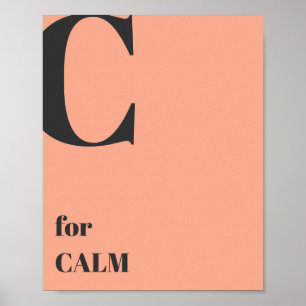 Poster cor-de-rosa design minimalista cor-de-rosa
