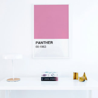 Pôster Cor-de-rosa Panther Movie - Largura do Cheio