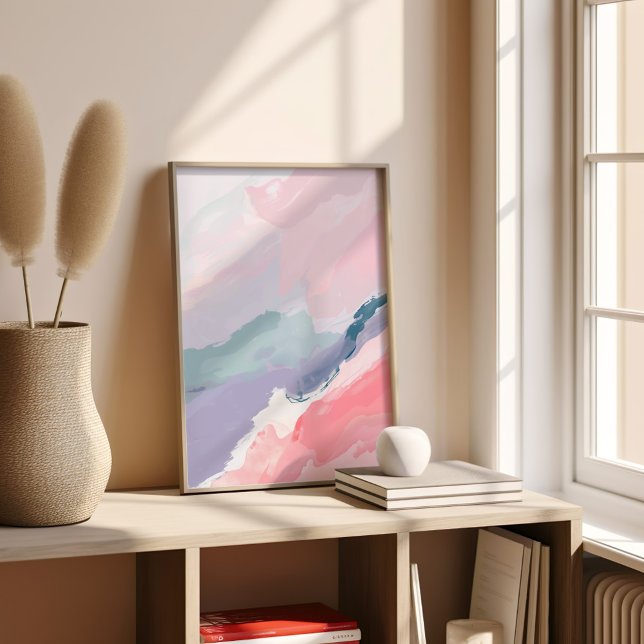 Poster Cor do Gradiente Rosa (Criador carregado)