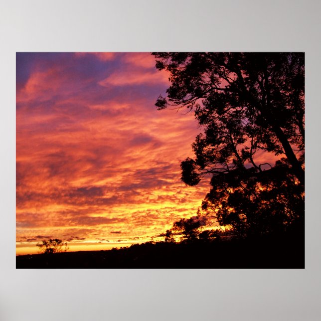 Poster Cor do Skyscape (Frente)