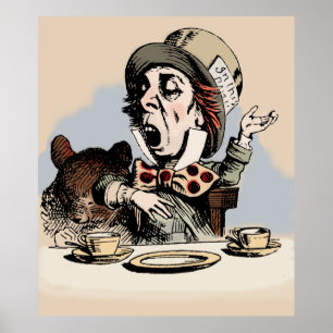 Poster Cor louca do Hatter