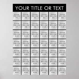 Poster Cor Personalizada Personalizada Personalizada de C