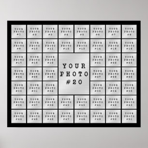 Poster Cor Personalizada Personalizada Personalizada de C