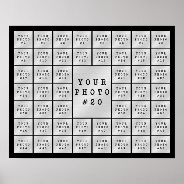 Poster Cor Personalizada Personalizada Personalizada de C (Frente)