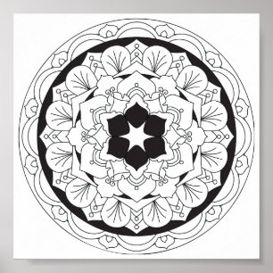 Poster Cor-Seu-Própria mandala floral 060517_4