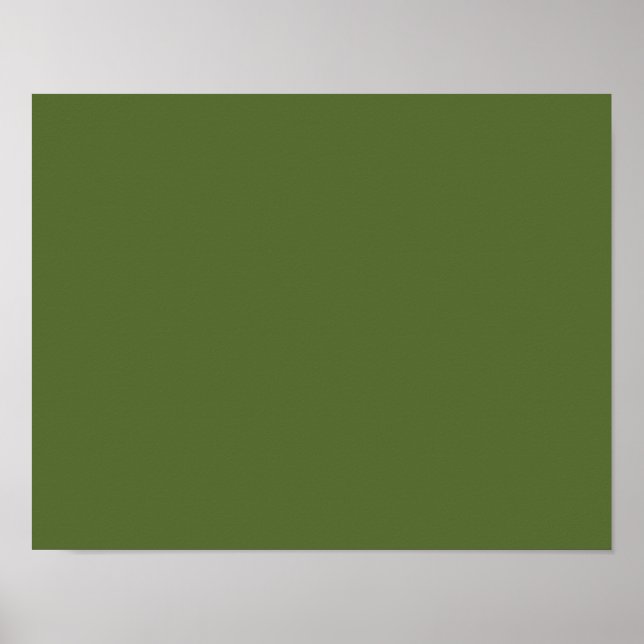Poster cor verde-azul-escuro (Frente)