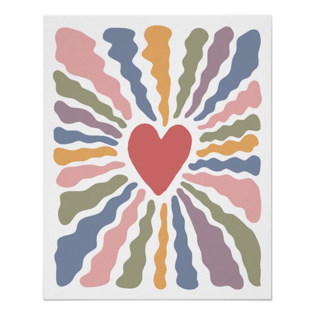 Pôster Coração (Frente)